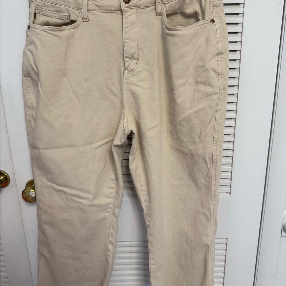 Judy Blue Women's Cropped Khaki Jeans